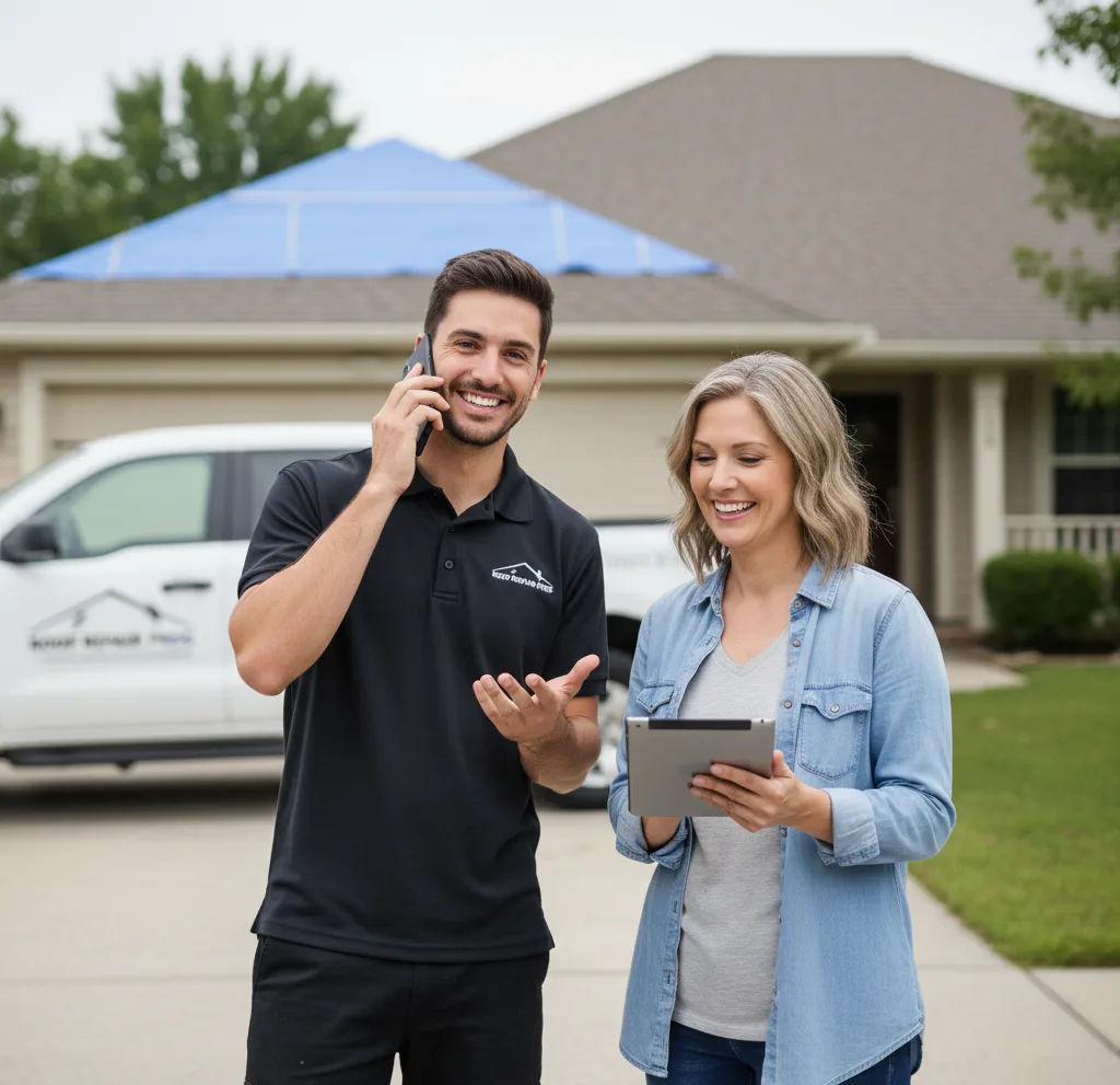 Modern Solutions Roof Repair customer support in Leslie